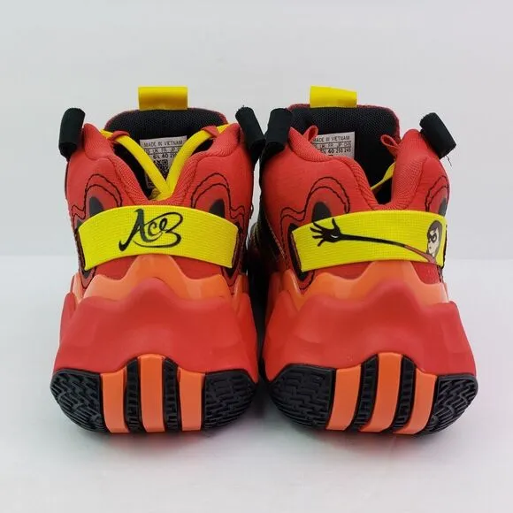 Adidas Exhibit B Candace Parker The Incredibles Womens Sz 8 Red Basketball Shoes