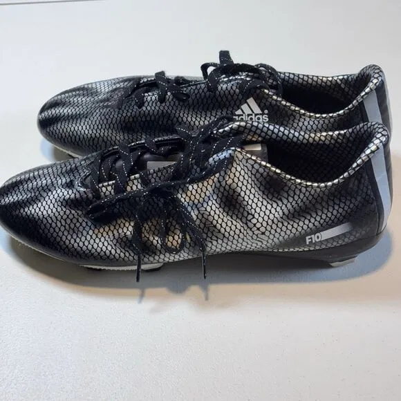 Adidas F10 Black Snake Print Soccer Shoes Mens 11 US Style B34860 2014 Soccer