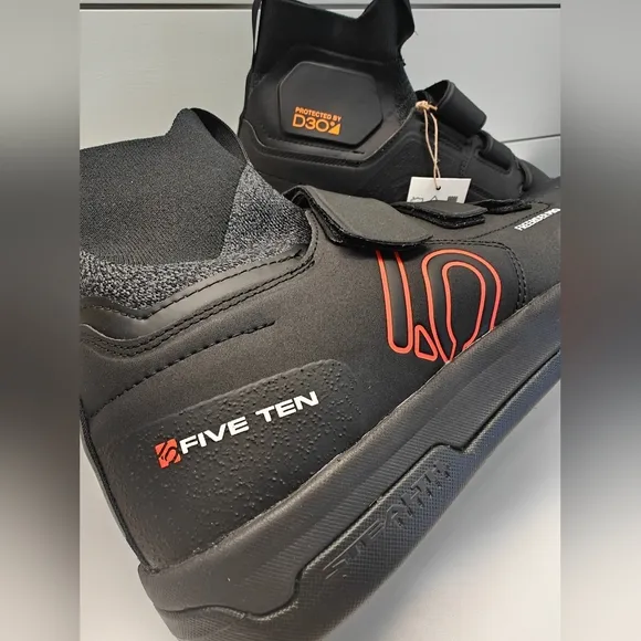 Adidas Five Ten Freerider Pro Mid Black Red Mountain Bike Cycling Shoes Men's 13