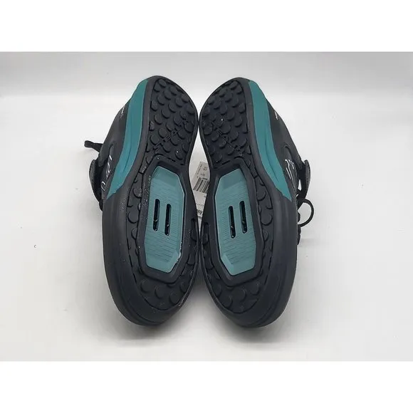 Adidas Five Ten Womens Hellcat Clip In Mountain Bike Shoes Sz 7 Black FW4206