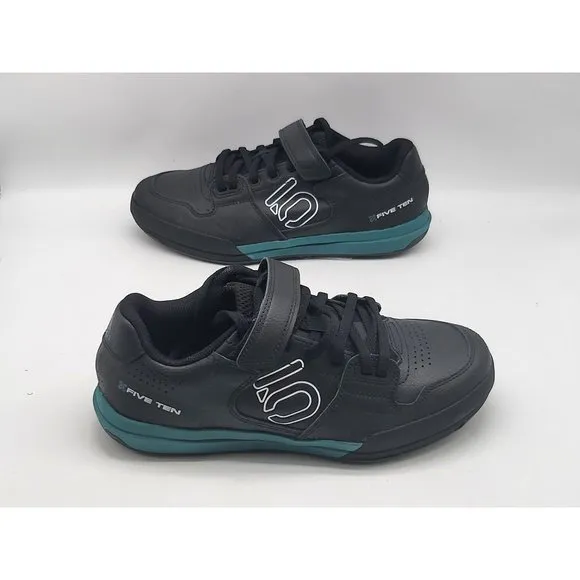 Adidas Five Ten Womens Hellcat Clip In Mountain Bike Shoes Sz 7 Black FW4206