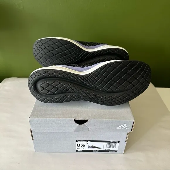 Adidas FluidFlow 2.0 Knit Athletic Trainer Sneaker