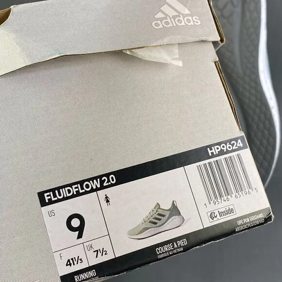 ADIDAS FLUIDFLOW 2.0 SHOE - WOMENS RUNNING sneaker shoes size 9 New
