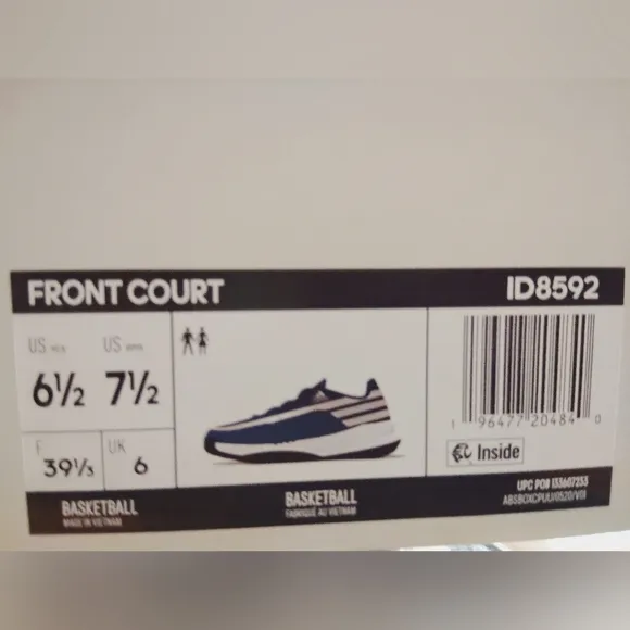 Adidas Front Court Sneaker Men and Women