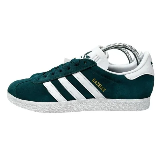 Adidas Gazelle Mystery Green White Gold Shoes JH5383 Men's Sizes 9.5 - 13
