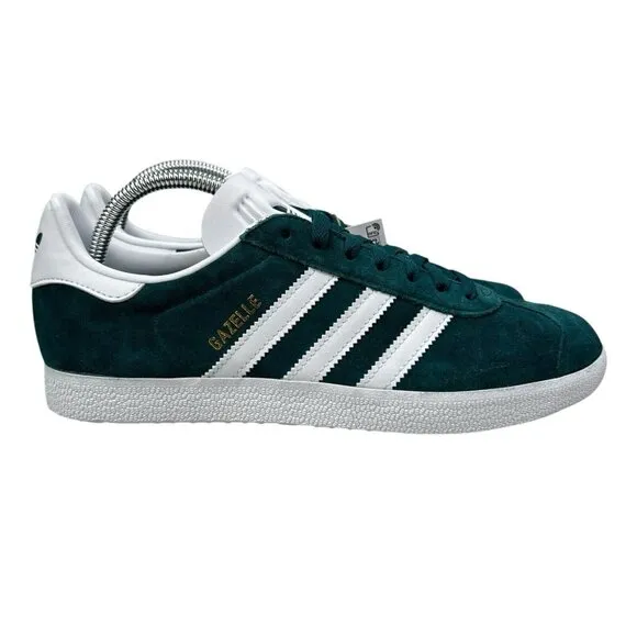 Adidas Gazelle Mystery Green White Gold Shoes JH5383 Men's Sizes 9.5 - 13