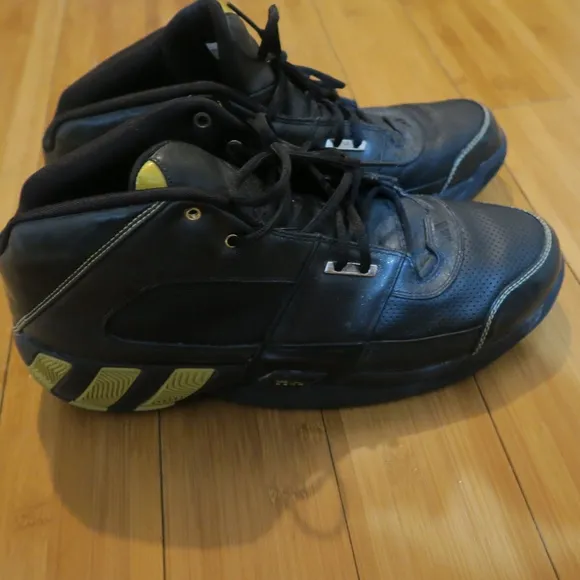 adidas Gil Zero Mid Black/Gold Gilbert Arenas Rare