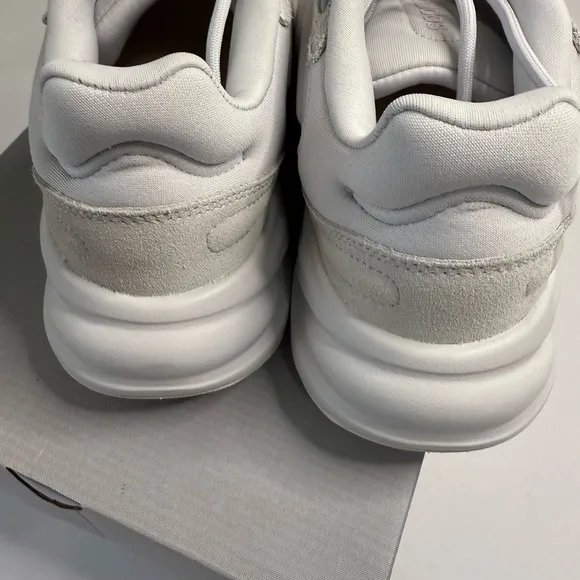 adidas Gray and Pink Athletic Shoes with Cushioned Midsole