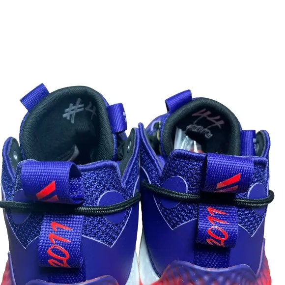 Adidas Harden Vol. 6 Drew League Basketball Shoes Purple HP9510 Men's Size 7