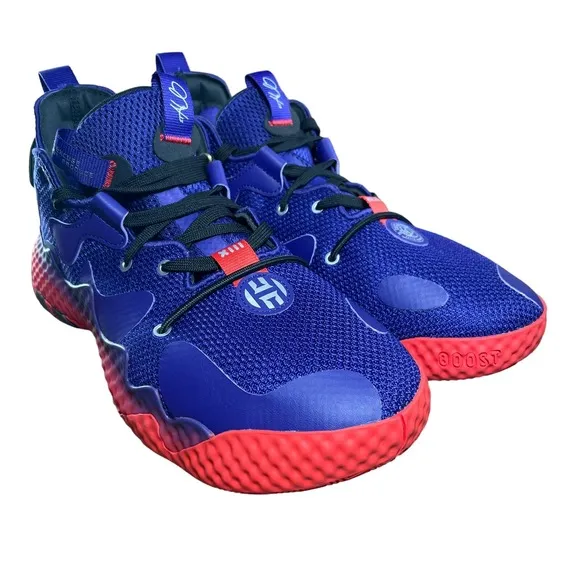 Adidas Harden Vol. 6 Drew League Basketball Shoes Purple HP9510 Men's Size 7