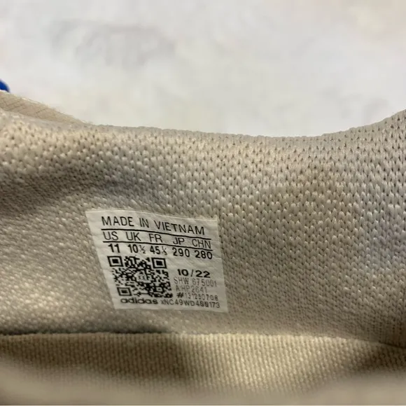 Adidas Hu Human Race Pharrell NMD S1 MAHBS &quot;Oatmeal&quot; Blue Size 11 HP2641