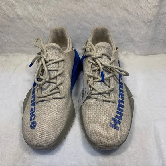 Adidas Hu Human Race Pharrell NMD S1 MAHBS &quot;Oatmeal&quot; Blue Size 11 HP2641