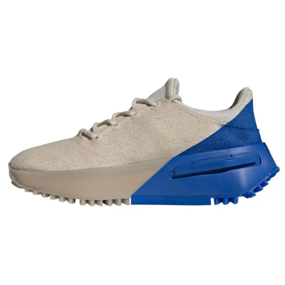 Adidas Hu Human Race Pharrell NMD S1 MAHBS &quot;Oatmeal&quot; Blue Size 11 HP2641