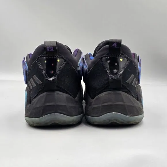 Adidas Men Size 9 US VGC DON Issue Stars of Utah Shoes Black Basketball Sneakers