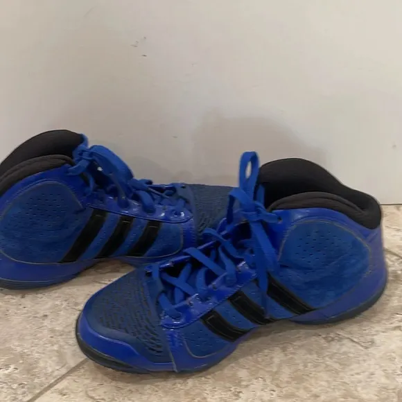 adidas Men's adiPure Size 10 Deadstock All Star Game Basketball Shoes Blue East