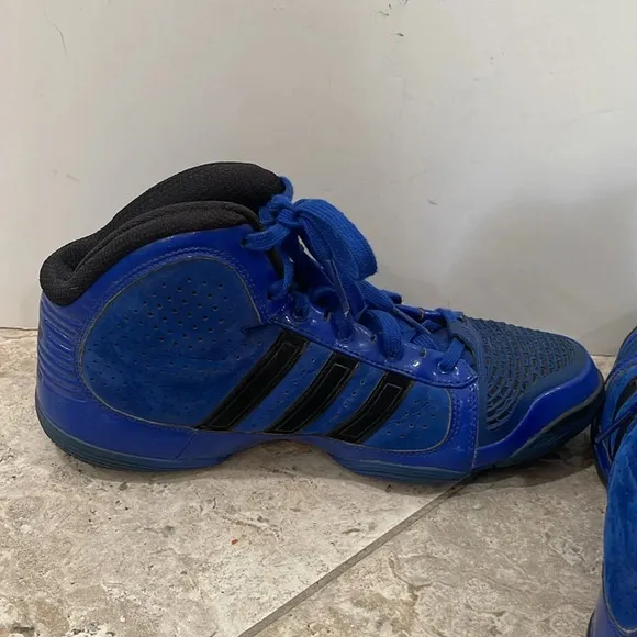 adidas Men's adiPure Size 10 Deadstock All Star Game Basketball Shoes Blue East