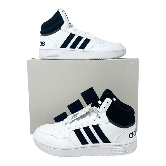 Adidas Men’s Hoops 3.0 Mid GW3019 White/Black Size 11.5
