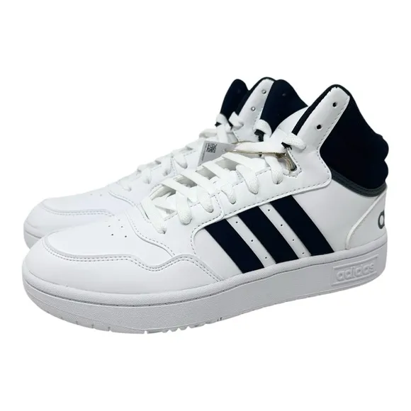 Adidas Men’s Hoops 3.0 Mid GW3019 White/Black Size 11.5