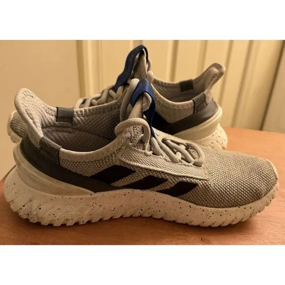 Adidas Men's KAPTIR 2.0 Course A Pied Running Shoes Size‎ 6.5 Gray/ Blue/ White