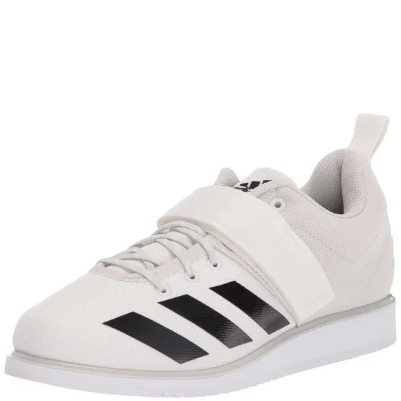 ADIDAS MEN'S POWERLIFT 4 WEIGHTLIFTING TRACK AND FIELD SHOE, BLACK/BLACK/SO