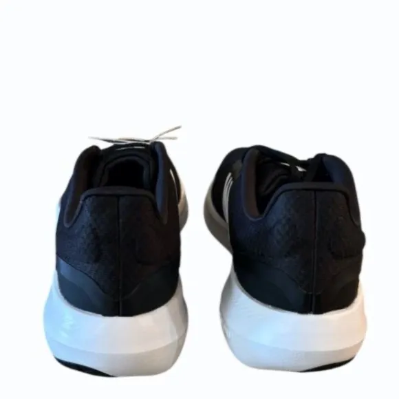 Adidas Mens Runfalcon 3 Black White Running Shoes Sneakers Size 11.5