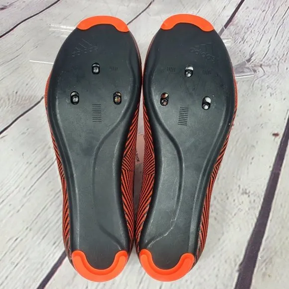 Adidas Men's Size 7 Solar Red The Road Shoe Cycling Shoes