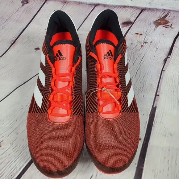 Adidas Men's Size 7 Solar Red The Road Shoe Cycling Shoes