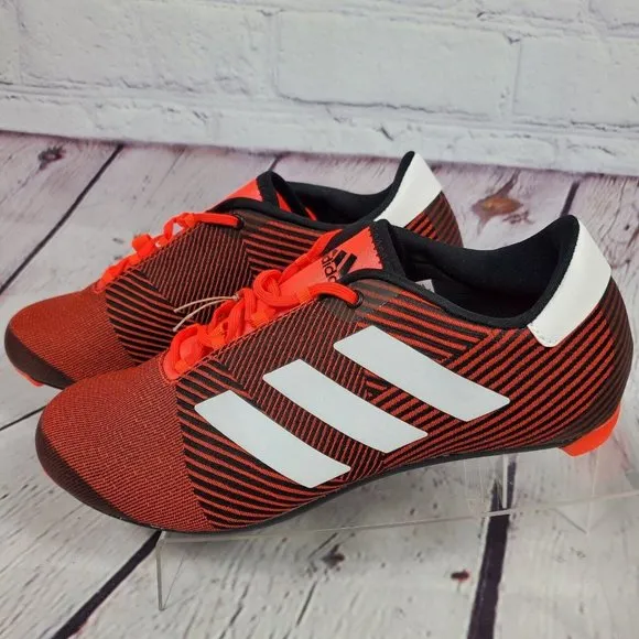 Adidas Men's Size 7 Solar Red The Road Shoe Cycling Shoes