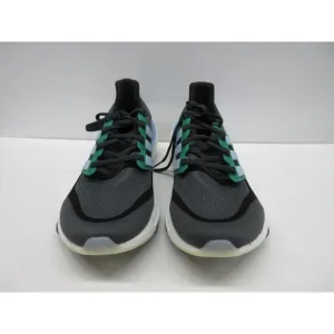 Adidas Men’s Ultra boost Light Shoes Carbon/Blue Dawn/Court Green 9.5(Used)