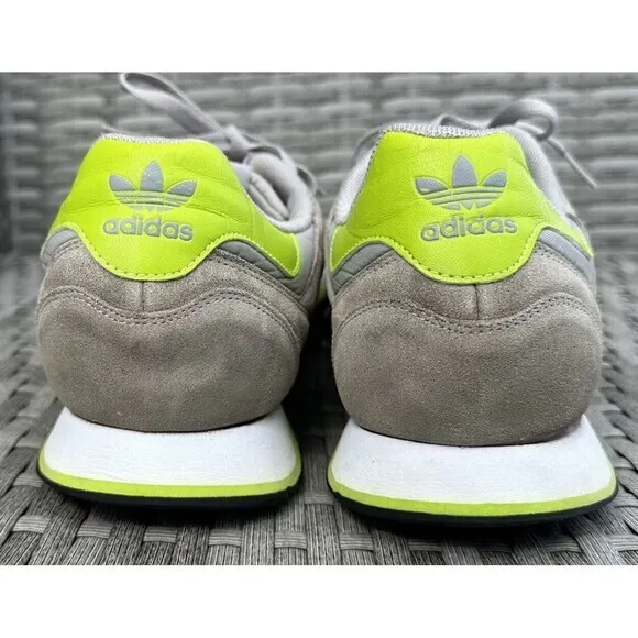 Adidas Mens ZXZNYL Running Shoes Gray Green‎ Size 13