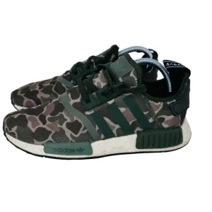 Adidas NMD R1‎ Boost Running Shoes Duck Camo Sesame Green D96617 Mens Size 8