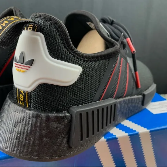 Adidas NMD R1 Red Line Size 5y / 6.5 Women's
