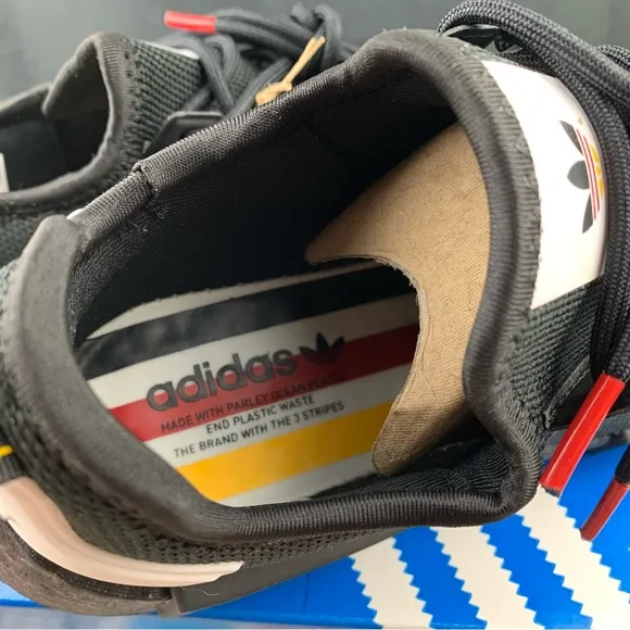 Adidas NMD R1 Red Line Size 5y / 6.5 Women's