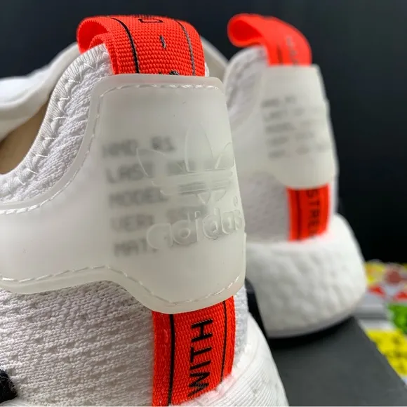 Adidas NMD R1 Red-Orange Womens Various Sizes