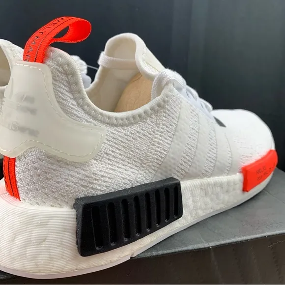Adidas NMD R1 Red-Orange Womens Various Sizes