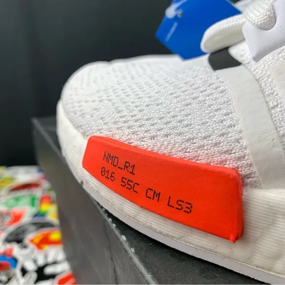 Adidas NMD R1 Red-Orange Womens Various Sizes