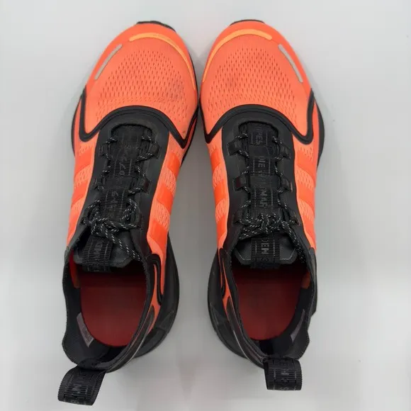 Adidas NMD V3 Mens 11 Running Shoes Beam Bliss Orange Black Grey One Trainers