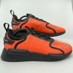 Adidas NMD V3 Mens 11 Running Shoes Beam Bliss Orange Black Grey One Trainers