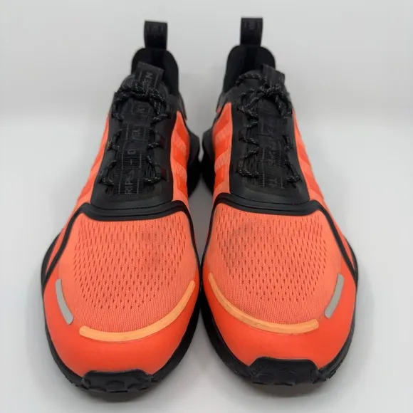 Adidas NMD V3 Mens 11 Running Shoes Beam Bliss Orange Black Grey One Trainers