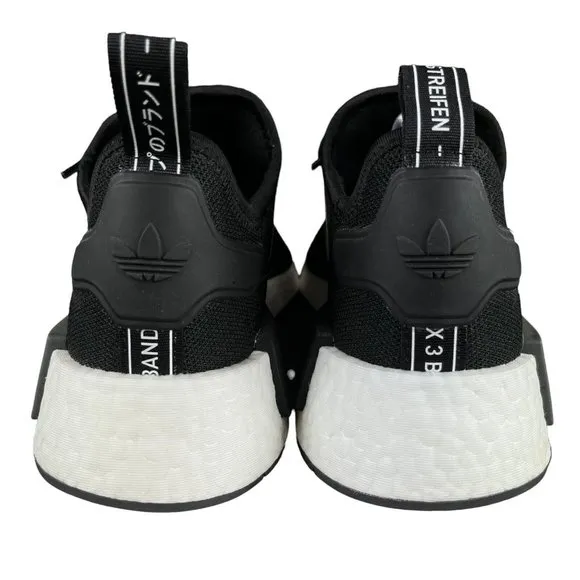 Adidas NMD_R1 Primeblue Black White Shoes GZ9258 Men's Size 7.5