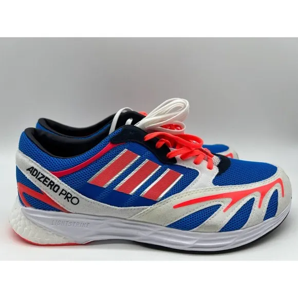 adidas Originals Adizero Pro V1 DNA Blue Rush Shoes Men's Size 7 NWT🛒