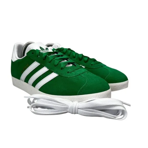 Adidas Originals Gazelle Green Cloud White Shoes IG2092 Men's Sizes 9.5 - 10