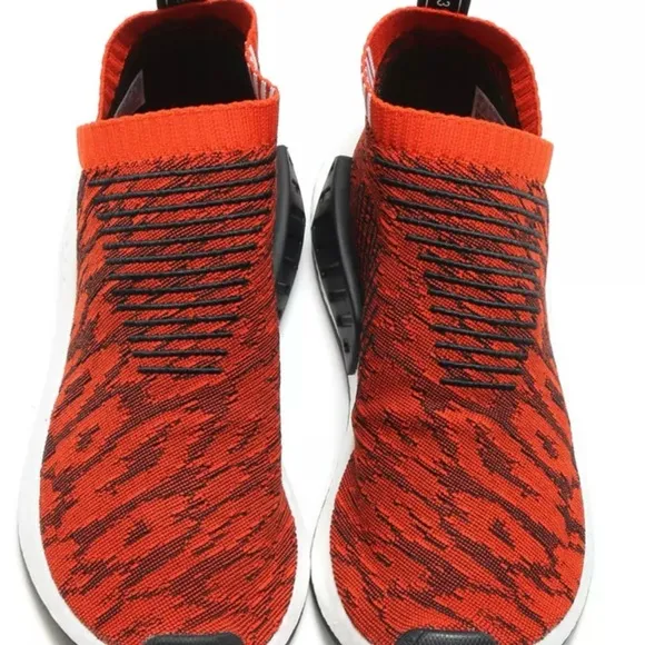 Adidas Originals Red Black White PK Primeknit Boost BY9406 Sz 13 NWT retail$180