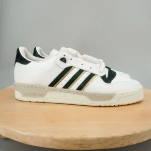 Adidas Originals Rivalry '86 Low Mens Size 12.5 Shoes Ivory Black Gold Sneakers