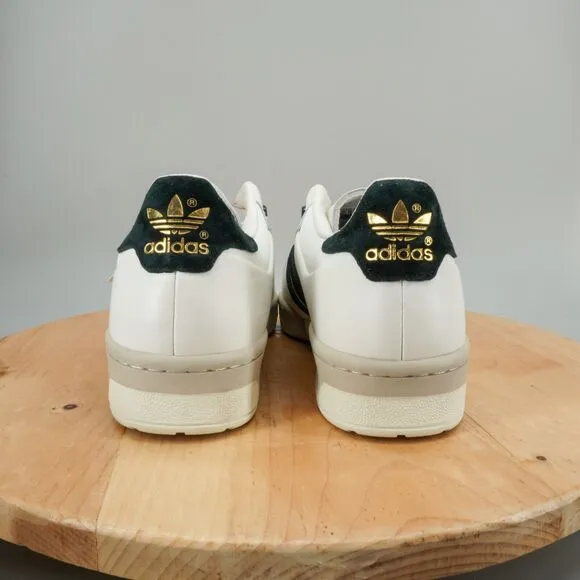 Adidas Originals Rivalry '86 Low Mens Size 12.5 Shoes Ivory Black Gold Sneakers