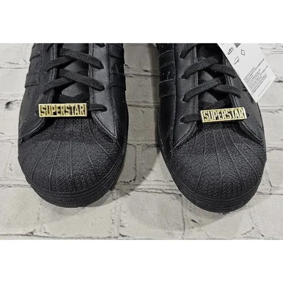 Adidas Originals Superstar Black Carbon GY0026 Shoes Sneakers MENS SIZE 11.5