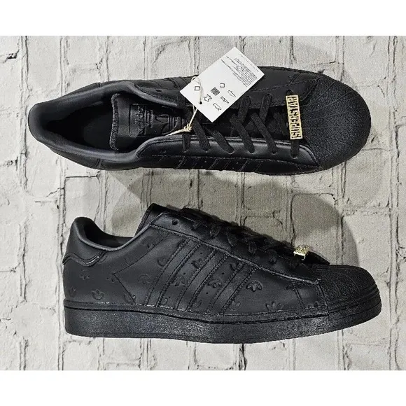 Adidas Originals Superstar Black Carbon GY0026 Shoes Sneakers MENS SIZE 11.5
