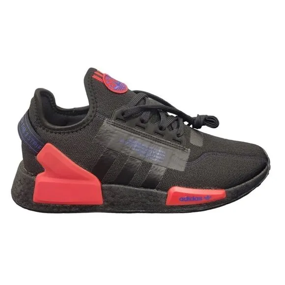 Adidas Originals NMD R1 V2 Men's Sneakers Running IF7818 Shoes Black Red Sz 11.5