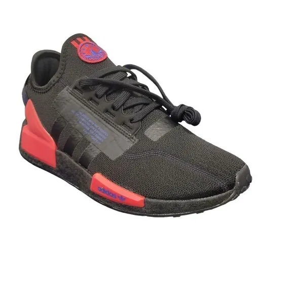 Adidas Originals NMD R1 V2 Men's Sneakers Running IF7818 Shoes Black Red Sz 11.5