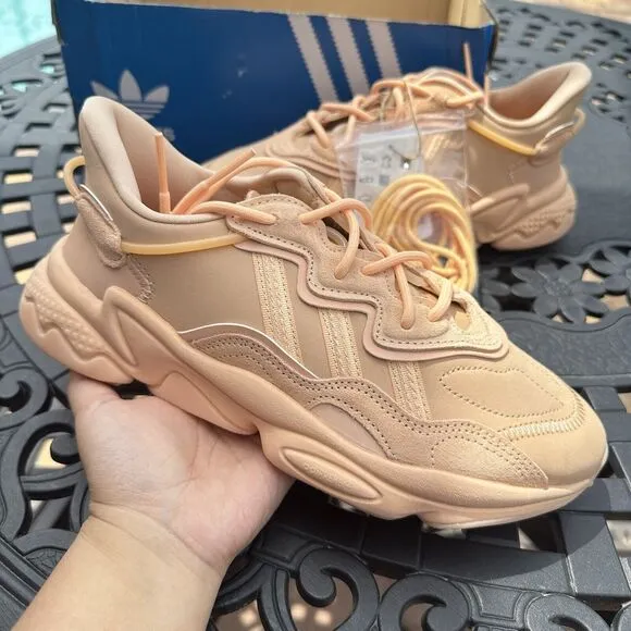 Adidas Ozweego Glow Orange Men's Athletic Shoes FZ1962 Size 6